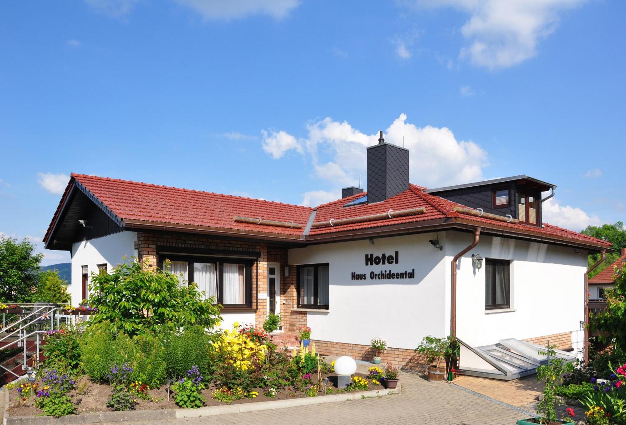 Hotel Haus Orchideental Jena Ngoại thất bức ảnh